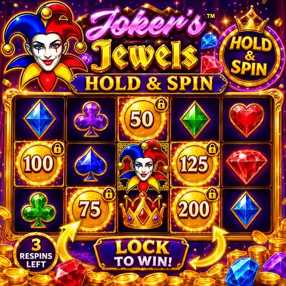 joker's jewels hold & spin